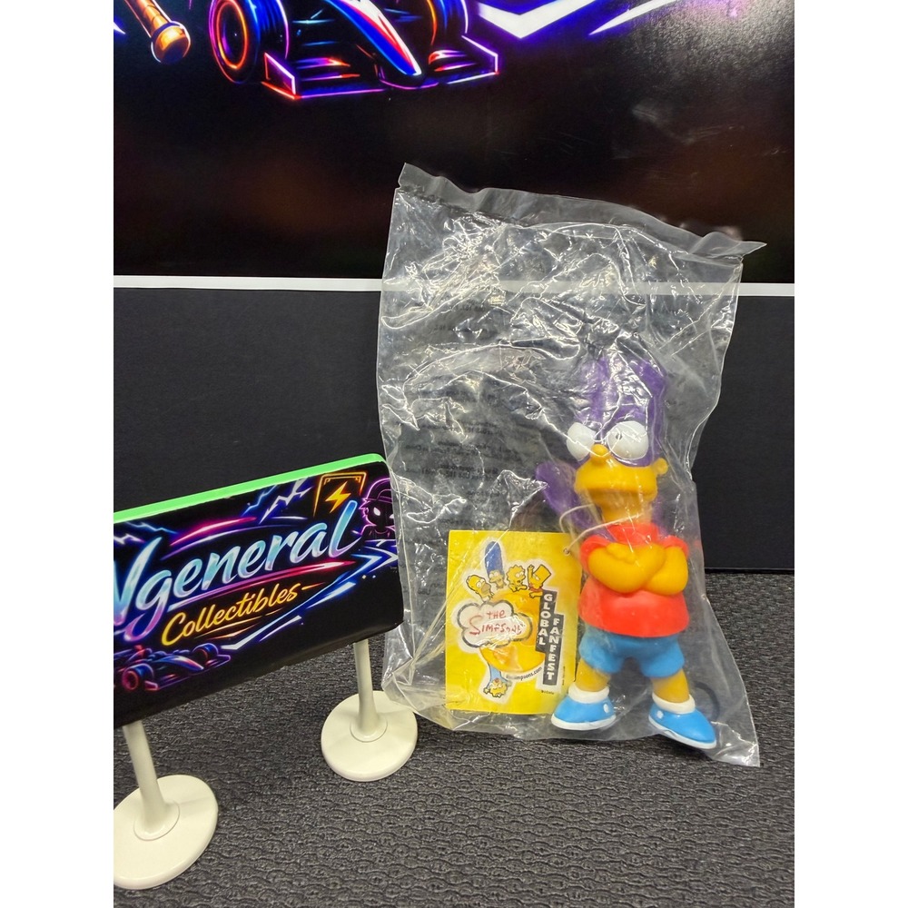 The Simpsons Global Fanfest Bart Simpson Action Figure Sealed New 2000s Toy